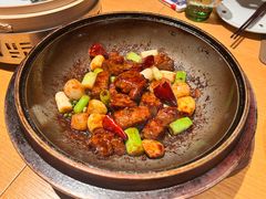 石锅花椒啫牛小排-新荣记(西溪湿地店)