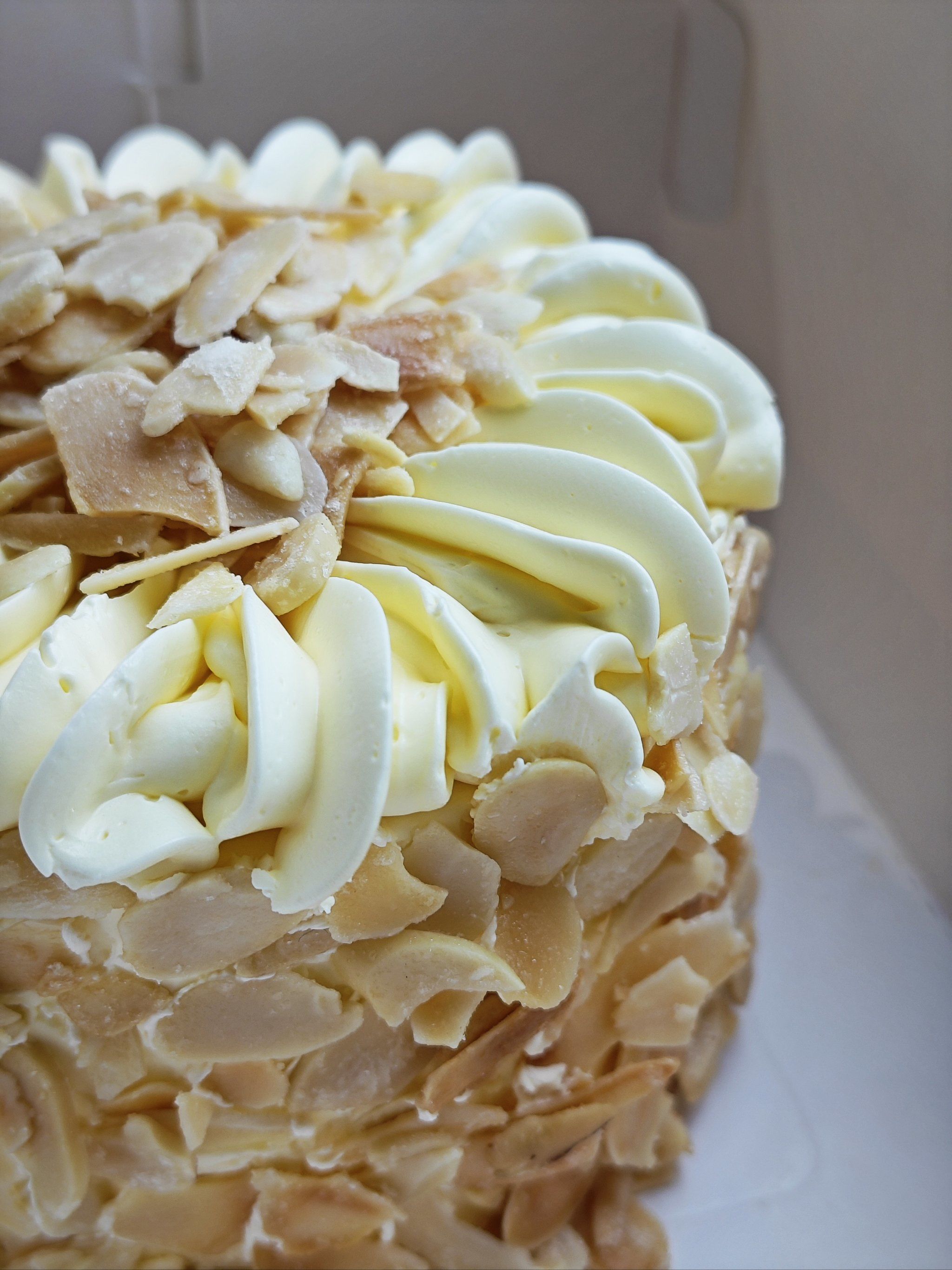 杏仁蛋糕 清新不腻口