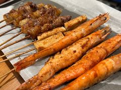 -何妹湿辣牛肉·粤式烧烤砂煲(桂雅路店)