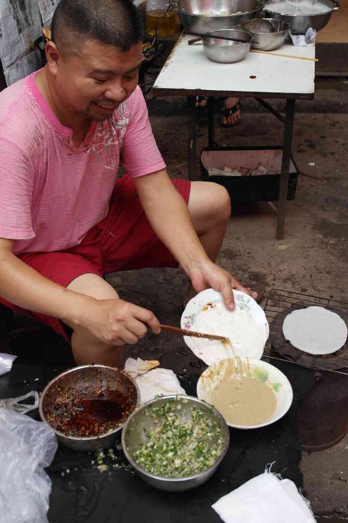 油糕饵块的制作过程图片