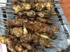 烤羔羊肉串-李军力烧烤(政通路店)