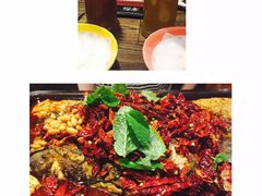 -探鱼·鲜青椒爽麻烤鱼(广州花都来又来店)