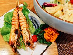 盐烤大明虾-樱の千渡日式料理·铁板烧•烧鸟(金盛田广场店)