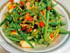 腊味扁豆丝-聚京民福烤鸭店(木樨园店)