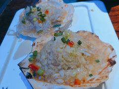 烤扇贝-三个蒙古大叔羊肉串(大宁店)