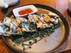 紫菜海鲜墨鱼煎饼-肴约·花园式餐厅(湖里店)