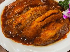 酱焖鲽鱼-永源成清真餐厅(黑牛城道店)