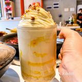 我竟然在万象城这家火锅店喝到了幽兰拿铁‼️