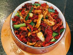 宫爆板筋-山石榴·贵州菜(丰盛里店)