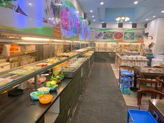 自助取餐区-重庆鸭肠王自助火锅广场