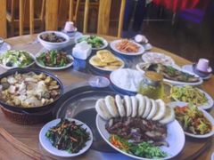 -北京龙庆四季香农家饭庄·灶台鱼·碳烤虹鳟鱼(龙庆峡店)