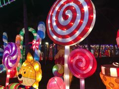 -欢乐海岸椰林沙滩-2025湾区超级灯会