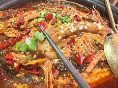 -探鱼·鲜青椒爽麻烤鱼(银泰城店)