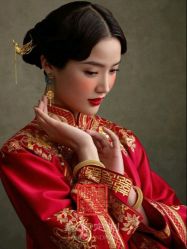 点击看大图 -藤薰定制中式嫁衣礼服旗袍店