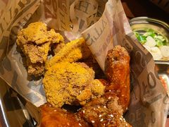 芝士味炸鸡-春熙台韩国料理·章鱼肥牛(西丽店)