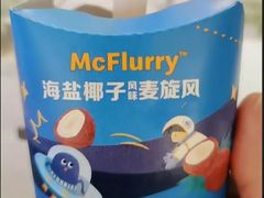 海盐椰子风味麦旋风-麦当劳(皇岗路店)
