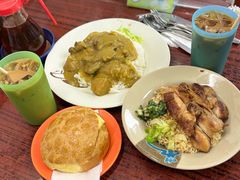 咖喱汁牛腩饭-兰芳园(中环老店)