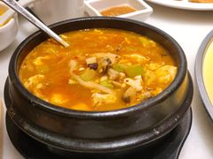海鲜辣豆腐汤-韩宫宴烤肉·料理(宝山万达店)
