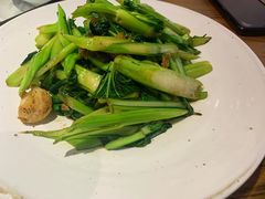 生炒广东菜心-潮粥荟·潮汕砂锅粥(朝阳大悦城店)