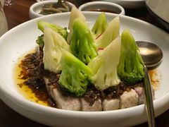 花椰菜菌菇酱蒸福鼎芋头-CHIC1699远洋私厨