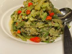 酸菜四季豆炒苦瓜-飶香居(省博物馆店)