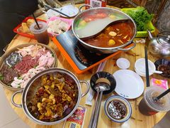 【宵夜档】老桂林啤酒牛杂-喜半仙·牛八宝·两江米粉酒(普陀路店)