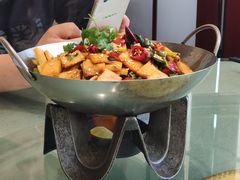 干锅千叶豆腐-沁香源私家菜