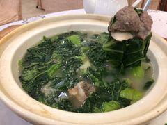咸骨煲淋大芥菜-岭南海晏楼(东晓南店)