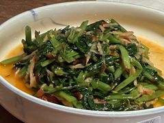 酸笋炒空心菜-浩海火燒雲傣家菜(芮欧百货店)