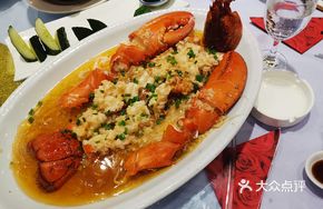 Garlic Steamed California Lobster