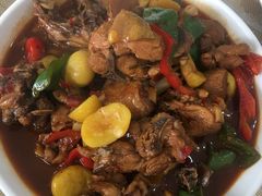 板栗烧鸡-天乐农家鱼头王(天目湖店)