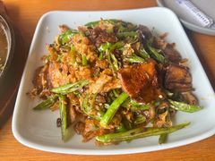 咸菜回锅肉-盐帮食坊•小河帮川菜(四川师大店)