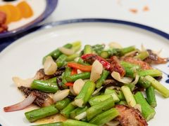 鲜百合芦竹笋炒酿羊肚菌-山泉公馆酒家(珠江新城店)