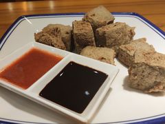 干炸臭豆腐-丁记盐蘸牛肉·新杭菜(河东路店)