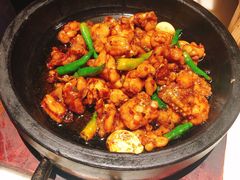 酱爆石锅蛙-绿茶餐厅(松江万达店)
