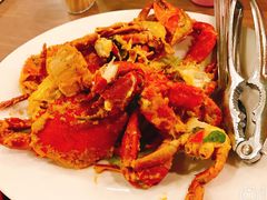 咸蛋黄螃蟹-兴旺海鲜砂煲王