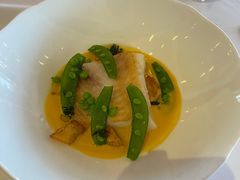 炙烤冰岛比目鱼-Jean Georges