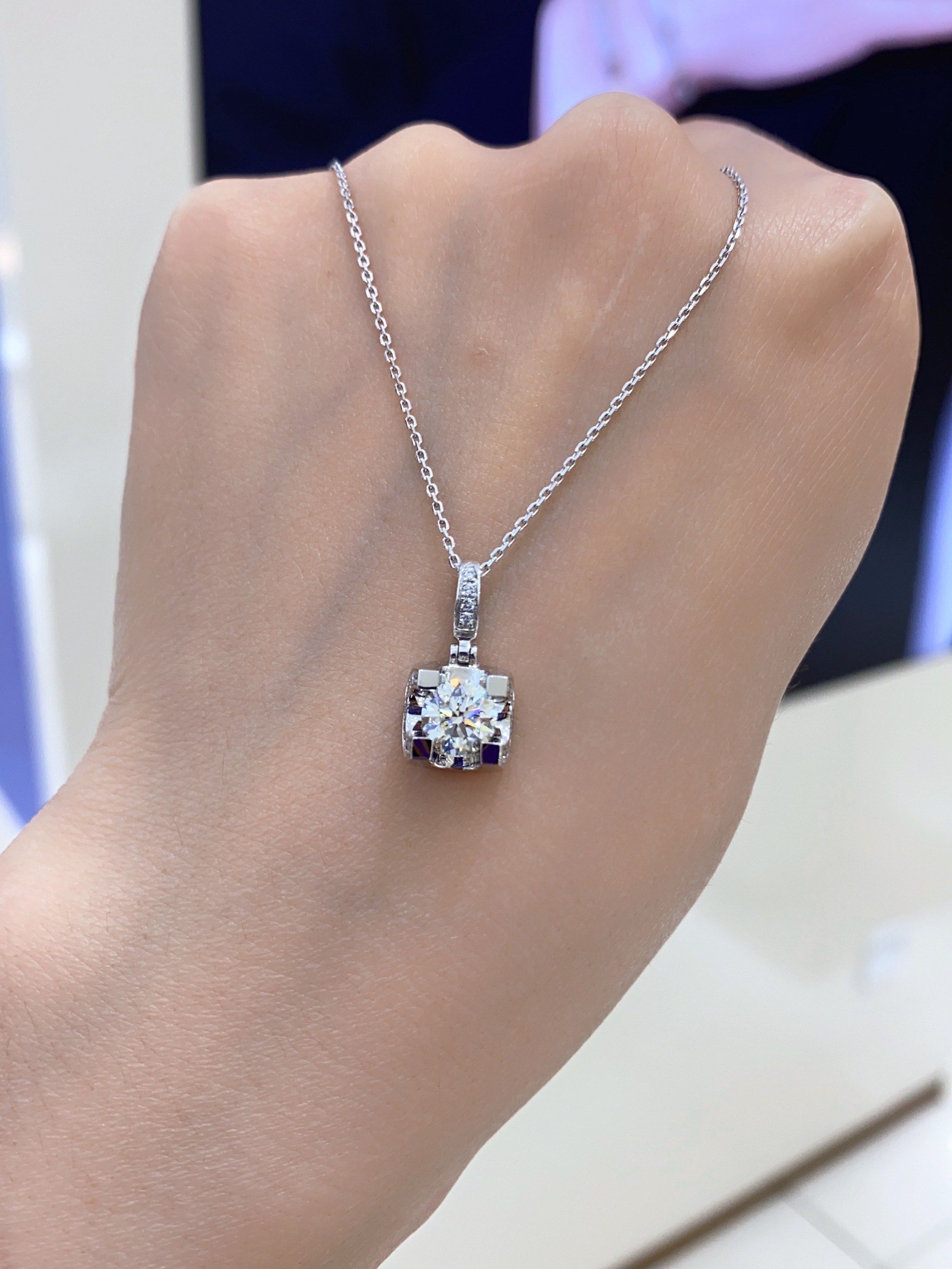 crd克徕帝钻石项链