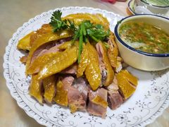 姜汁白切鸡-洪霞餐馆