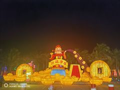 -欢乐海岸椰林沙滩-2025湾区超级灯会