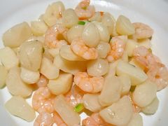 马蹄炒虾仁-大鸭梨烤鸭店(花园村店)