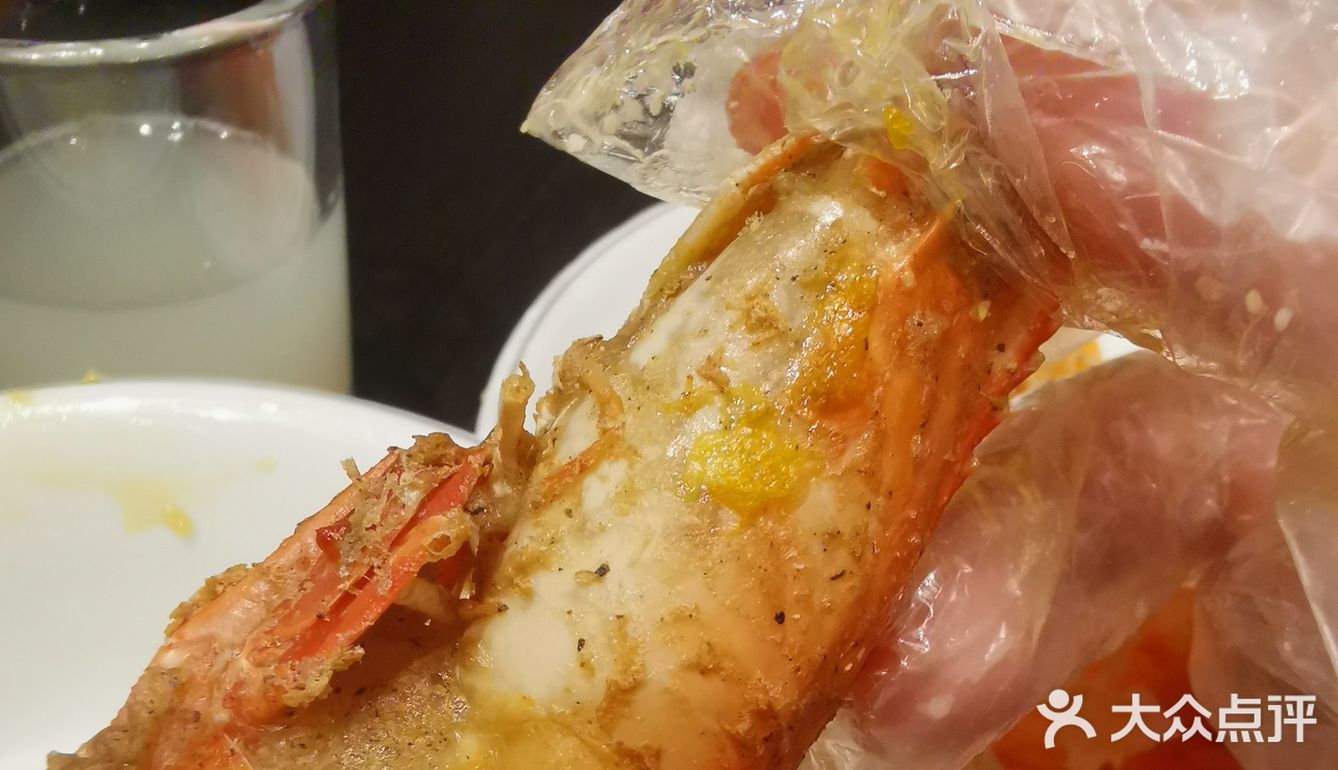 一个人可以吃一斤的奶油虾😊