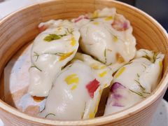 鲜花蟹黄水饺-船歌·鱼水饺青岛菜(金狮广场店)