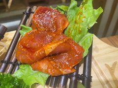 -明洞阿姨·韩式酱蟹烤肉·创意料理(三元桥店)