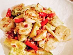 腊味菜苔炒元贝-临江宴(陆家嘴店)