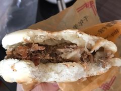 普通腊汁肉夹馍-樊记腊汁肉(竹笆市总店)