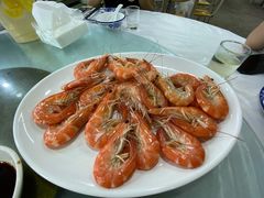 白灼海虾-红月湾海鲜饭店•沙滩海景(双月湾店)