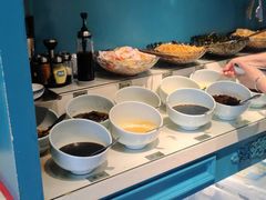 自助调料区-五星桥原切肥牛火锅·30年专注好牛肉(湖塘店)