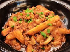 鱼香茄子煲-广州逸林假日酒店·四季桃源中餐厅(白云山风景区店)