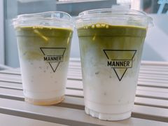 抹茶冰淇淋风味拿铁-Manner Coffee(万象食家店)